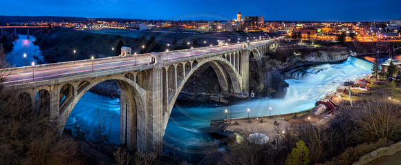Monroe Street Bridge by Mike Busby Photography